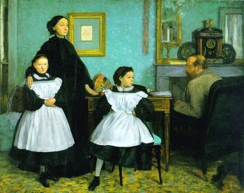 Edgar Degas : The Bellelli Family